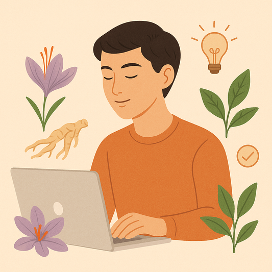 Concentration, stress, fatigue mentale : comment le safran peut vous aider à rester focus naturellement